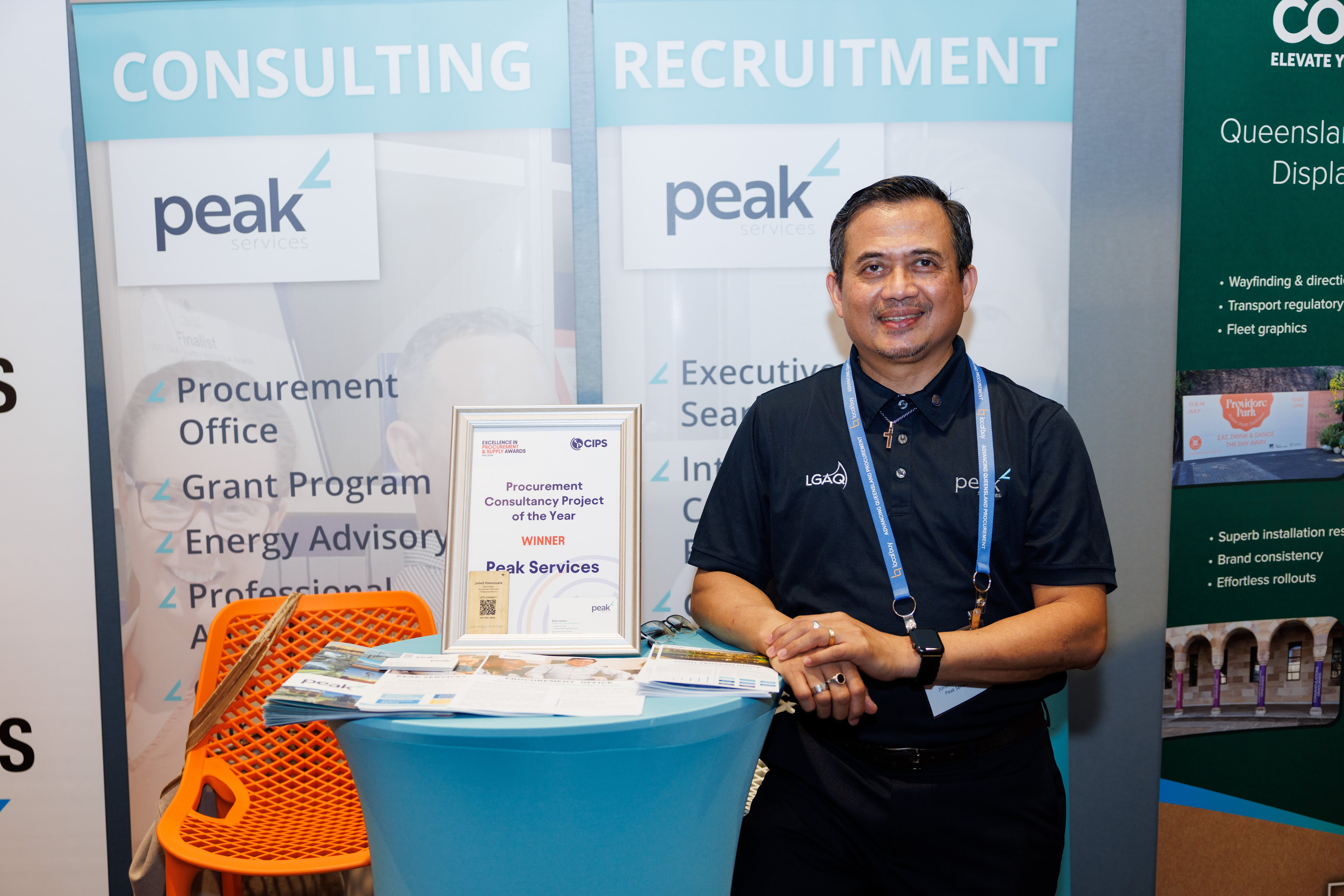 Trade Booth, Peak Services (LB Conference 2024)